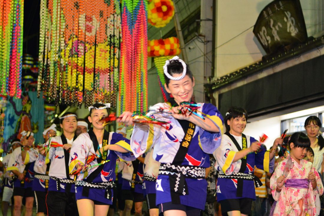 寺村山の神火祭り